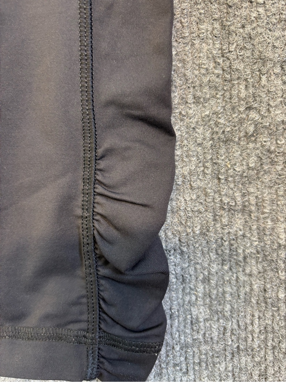 lululemon athletica Black Ruched-Hem Leggings - Picture 7 of 11